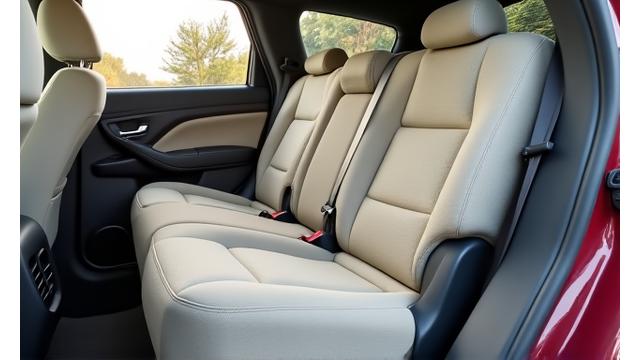 Family SUV interior freshly cleaned and odor-free after detailing