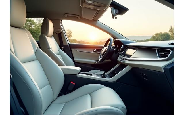 Car interior being treated with allergy-friendly products